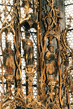 Vorschaubild Moritzkirche, Altar, Hl. Mauritius und weitere Heilige